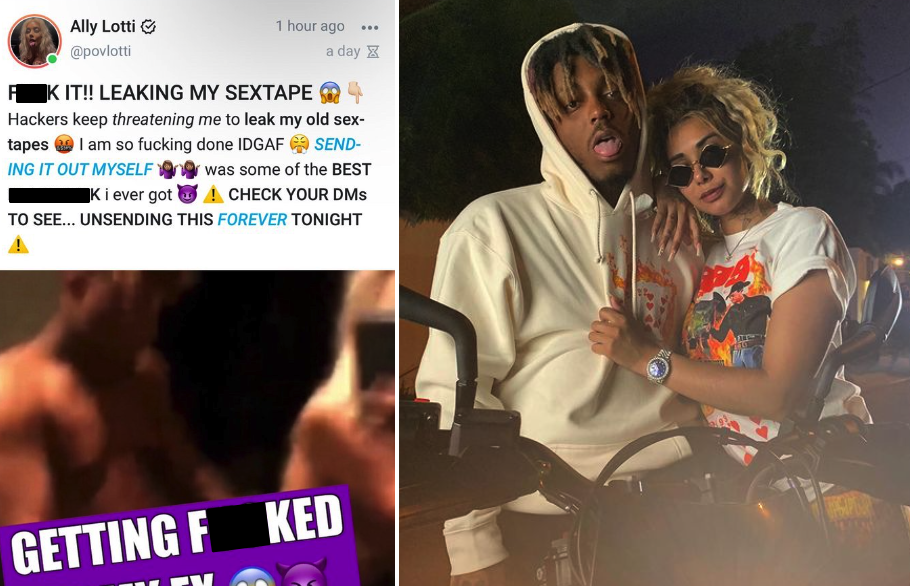 Ally Lotti Juice Wrld S Ex Faces Criticism Over Post Appearing To Show Her Selling Explicit