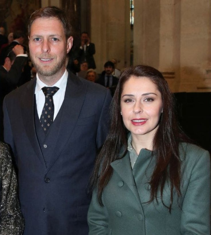 Albania's Crown Prince Leka II and Princess Elia
