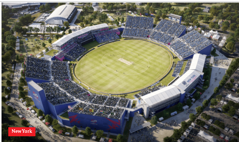 Cricket Fever Hits New York ICC Unveils Nassau County Stadium for Epic