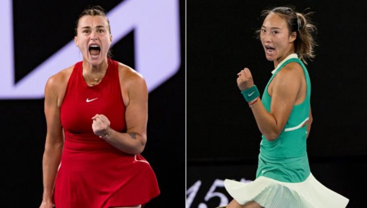 Aryna Sabalenka and Zheng Qinwen