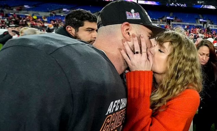 Taylor Swift and Travis Kelce