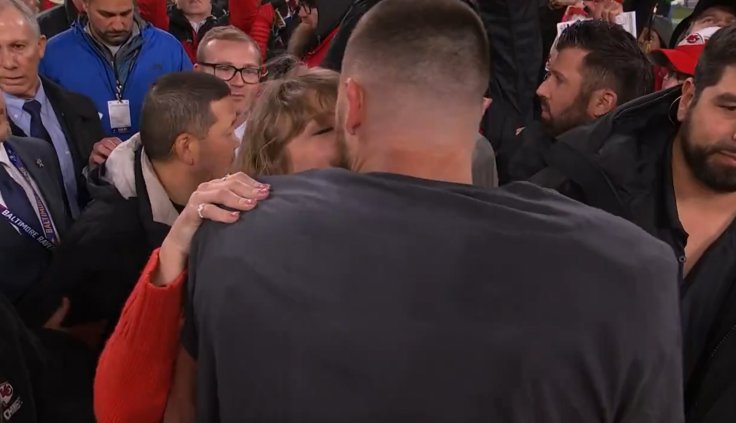 Taylor Swift and Travis Kelce