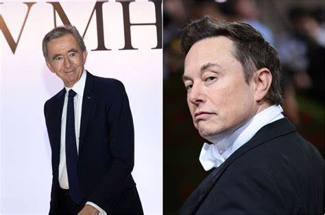 Bernard Arnault and Musk