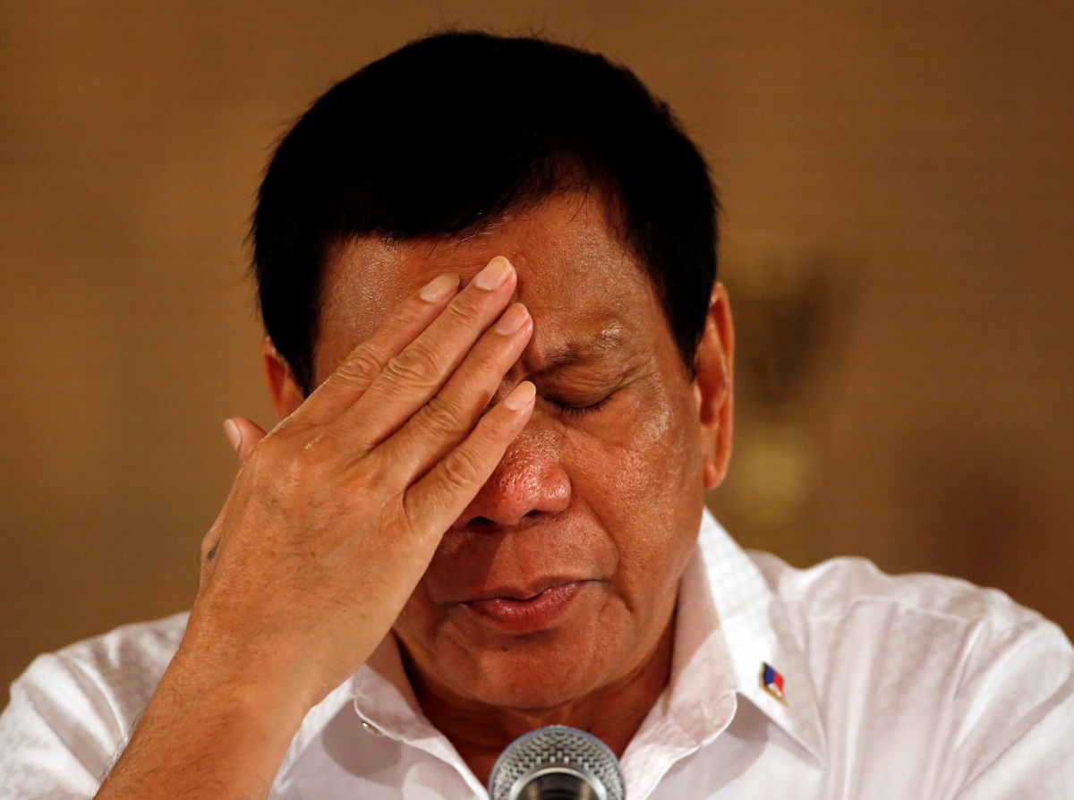 Philippine lawmaker Gary Alejano files impeachment papers against President Duterte1200 x 894