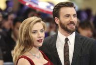 Scarlett Johansson and Chris Evans