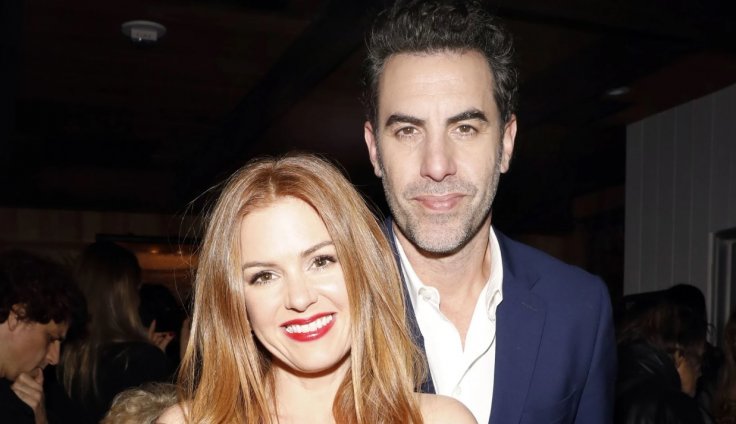 Sacha Baron Cohen and Isla Fisher