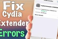 How to fix Cydia Extender errors