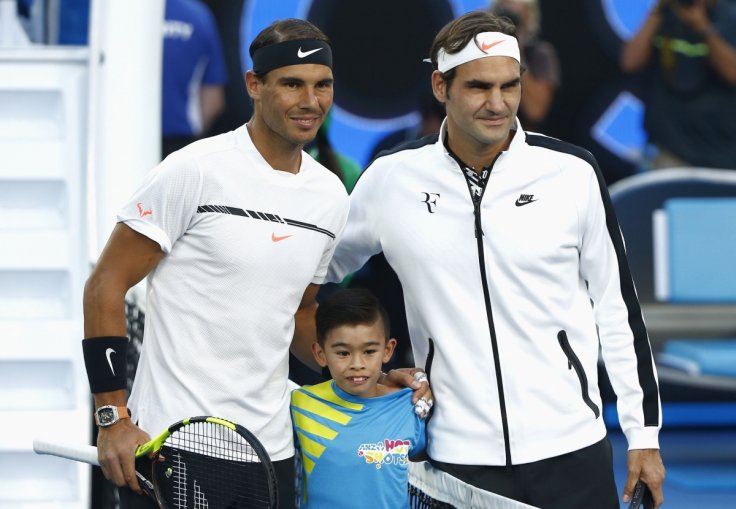 Roger Federer and Rafael Nadal