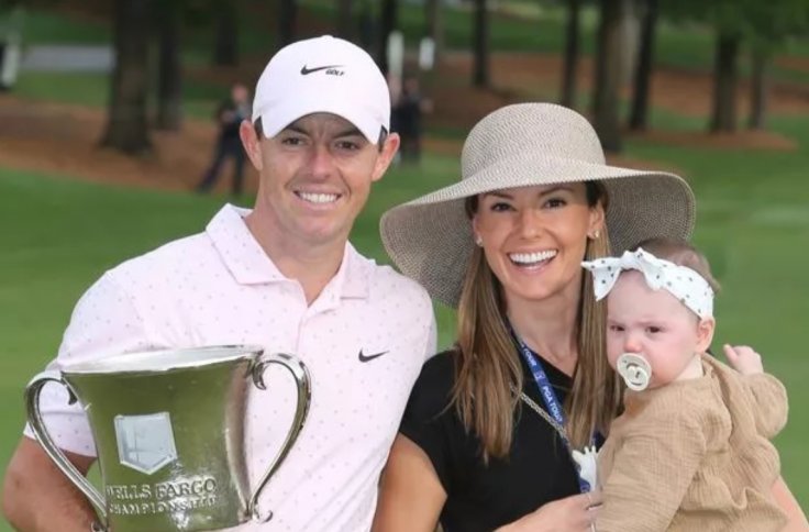 Rory McIlroy with Erica Stoll