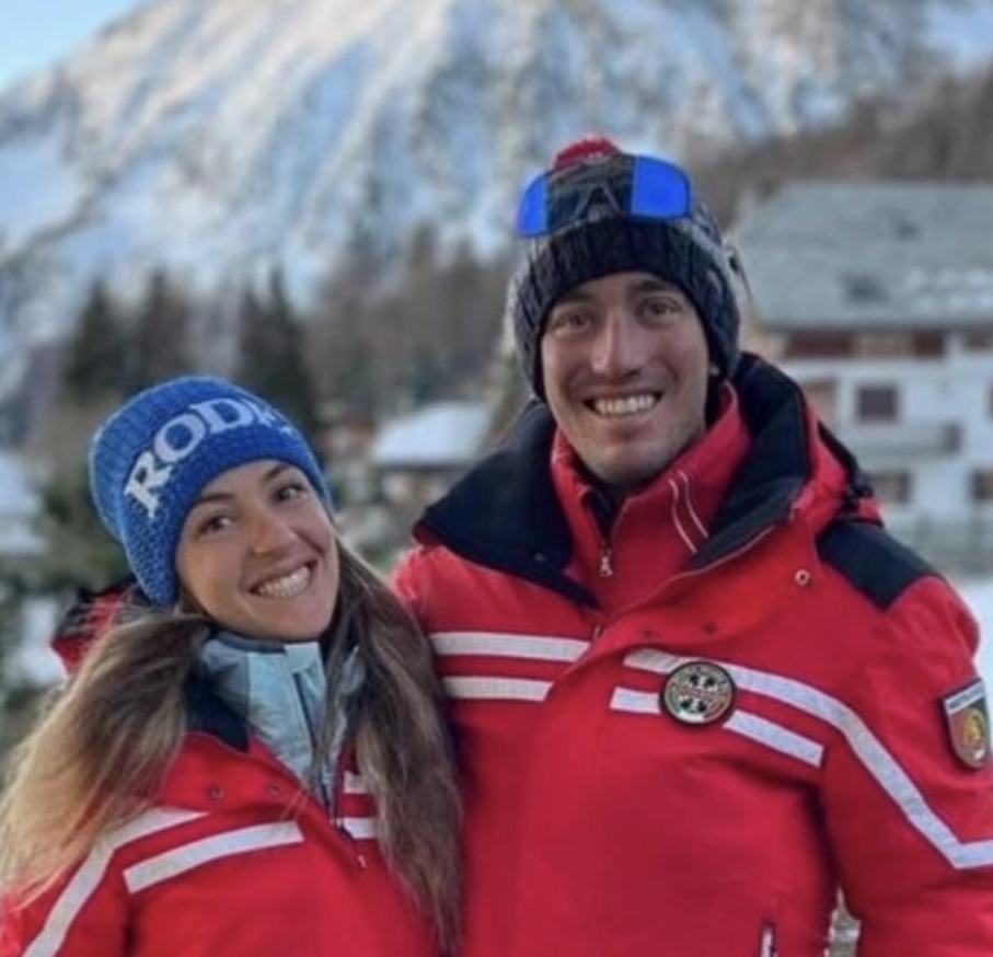 Jean Daniel Pession: Italian World Cup Skier And His Girlfriend Elisa ...