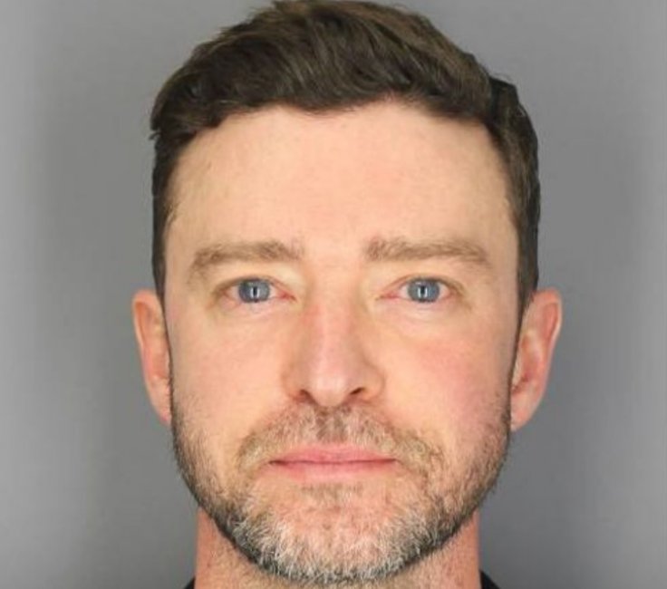 Justin Timberlake mugshot