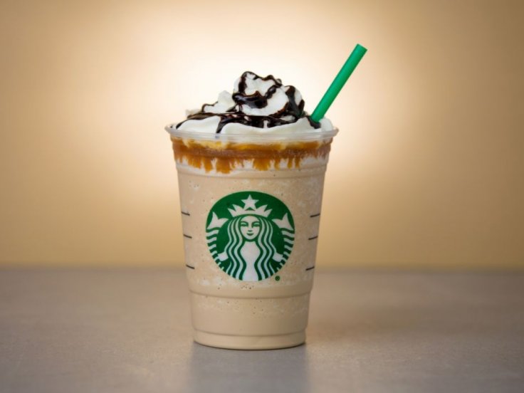 Starbucks Caramel Cocoa Cluster Frapuccino