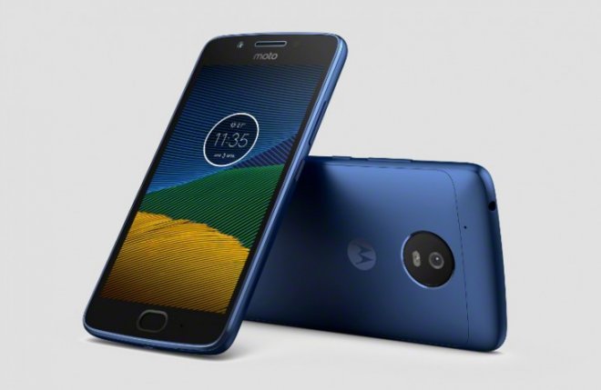 Moto G5 Blue leaked press image