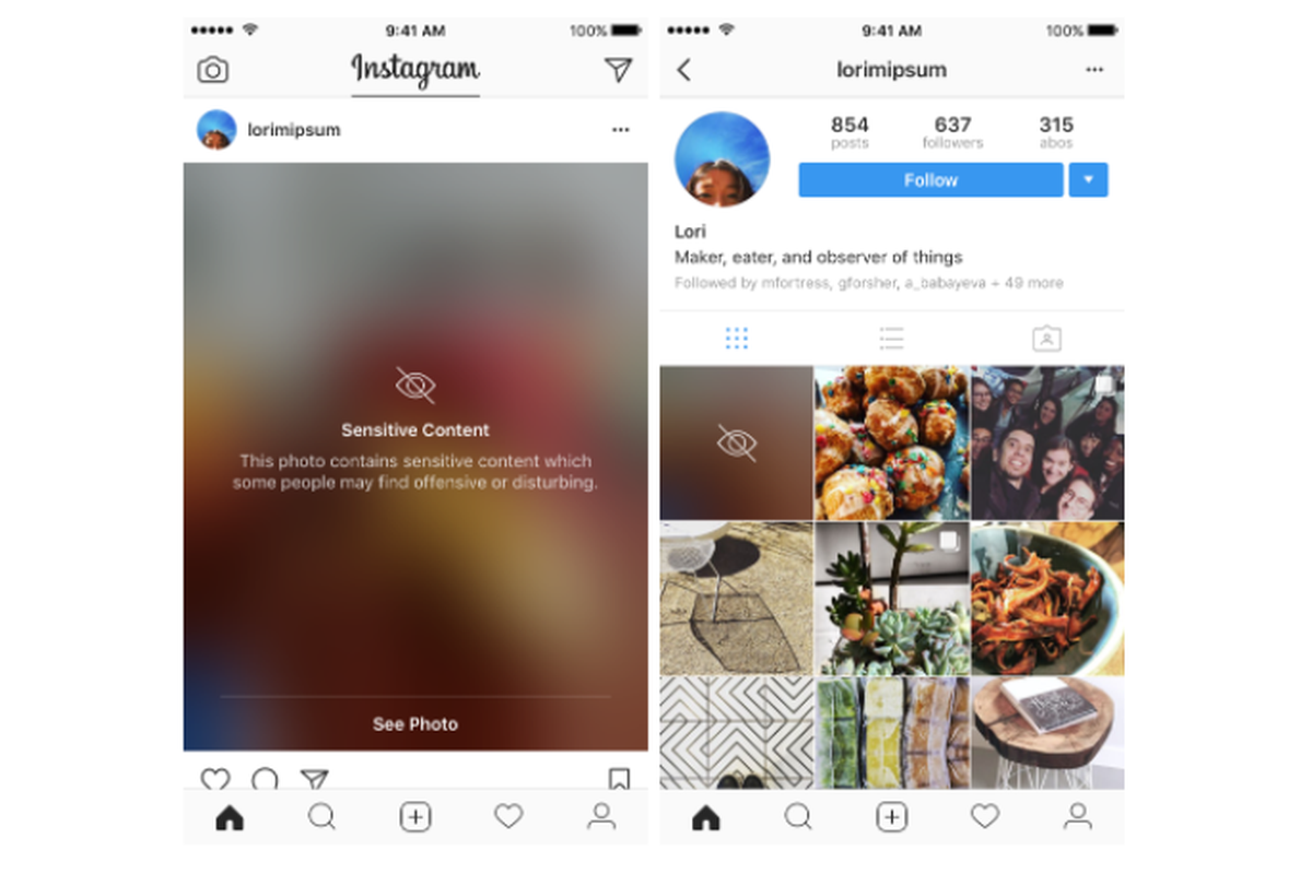 Instagram to soon blur sensitive contents and display warning note