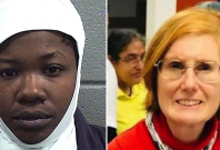 Sandra Kolalou and Frances Walker Sandra Kolalou and Frances Walker