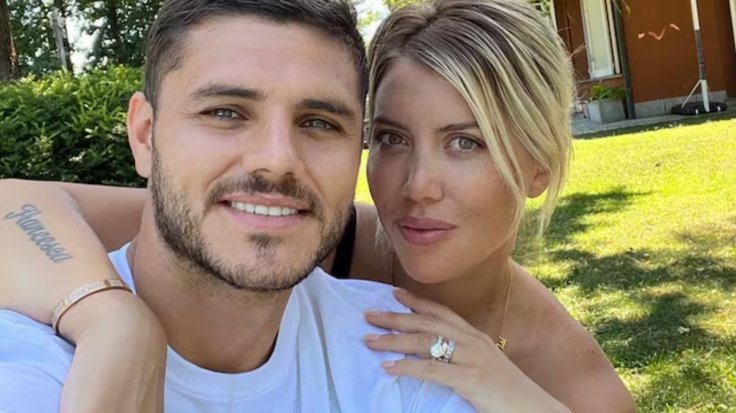 Wanda Nara with Mauro Icardi