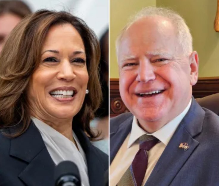 Kamala Harris Tim Walz