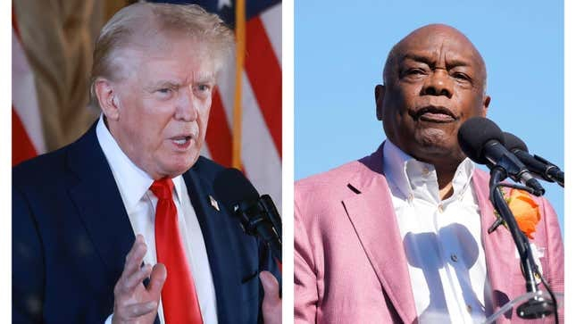 Donald Trump Vs Willie Brown