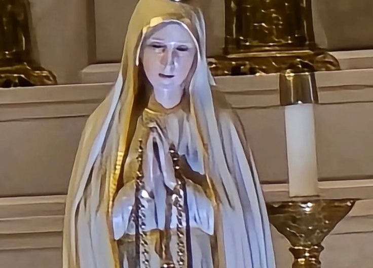 Virgin Mary statue