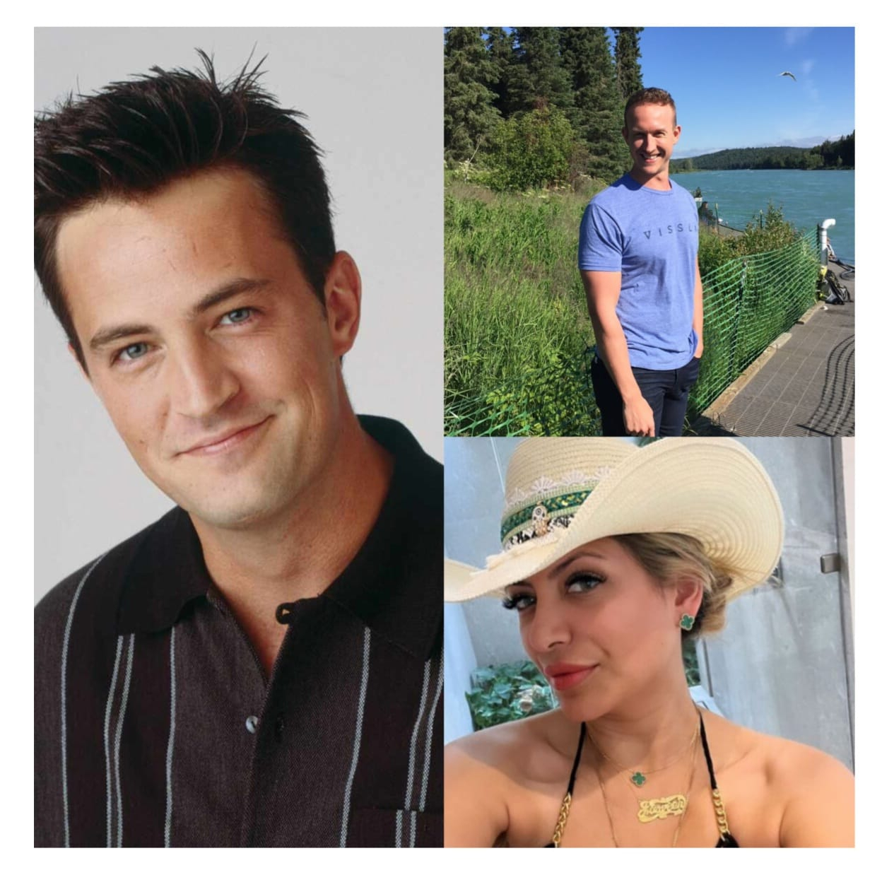 Matthwq Perry and Jasween Sangha