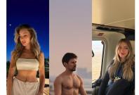 Juli Vavilova and Pavel Durov Juli Vavilova and Pavel Durov