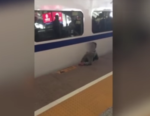 Chinese man crushed to death by bullet train while trying to cross tracks Chinese man crushed to death by bullet train while trying to cross tracks