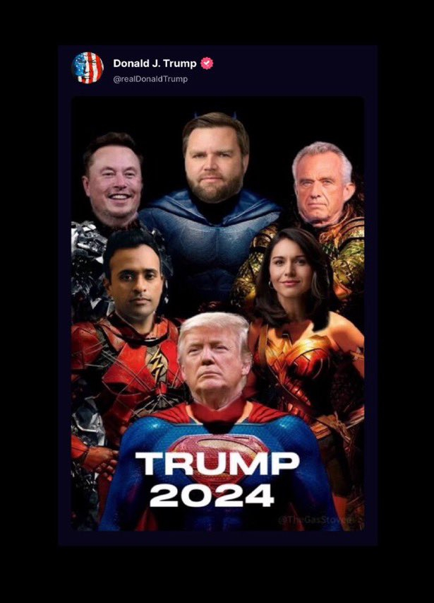 Donald Trump Superhero Meme