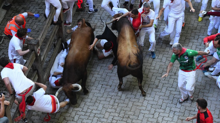 Running of the bulls in El Casar (Guadalajara)