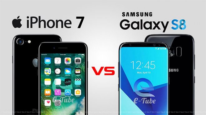 Galaxy S8 vs iPhone 7