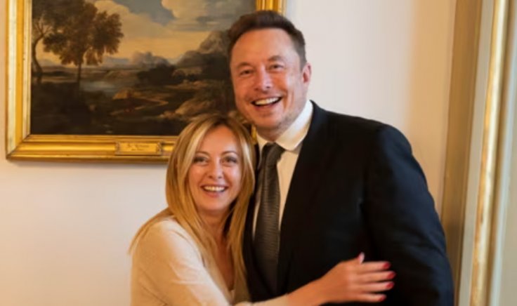 Elon Musk Giorgia Meloni