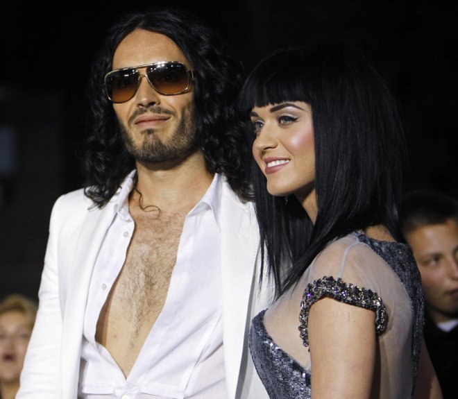 Russell Brand and Katy Perry