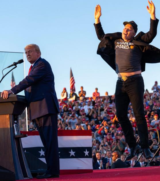 Iconic Moment: Elon Musk's Dance and 'Dark MAGA' Joke at Trump Rally in ...