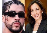 Bad Bunny and kamala harris Bad Bunny and kamala harris