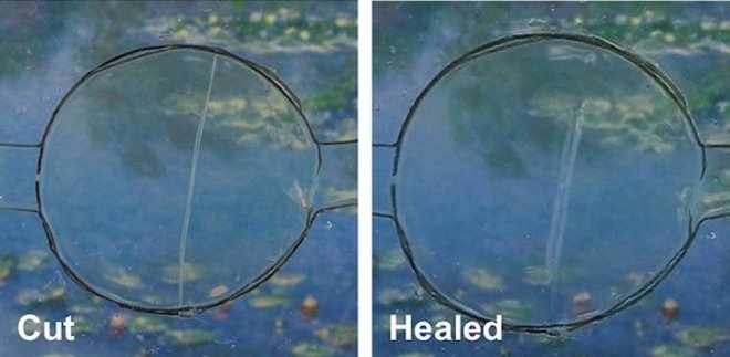 Smartphone screen healing Smartphone screen healing