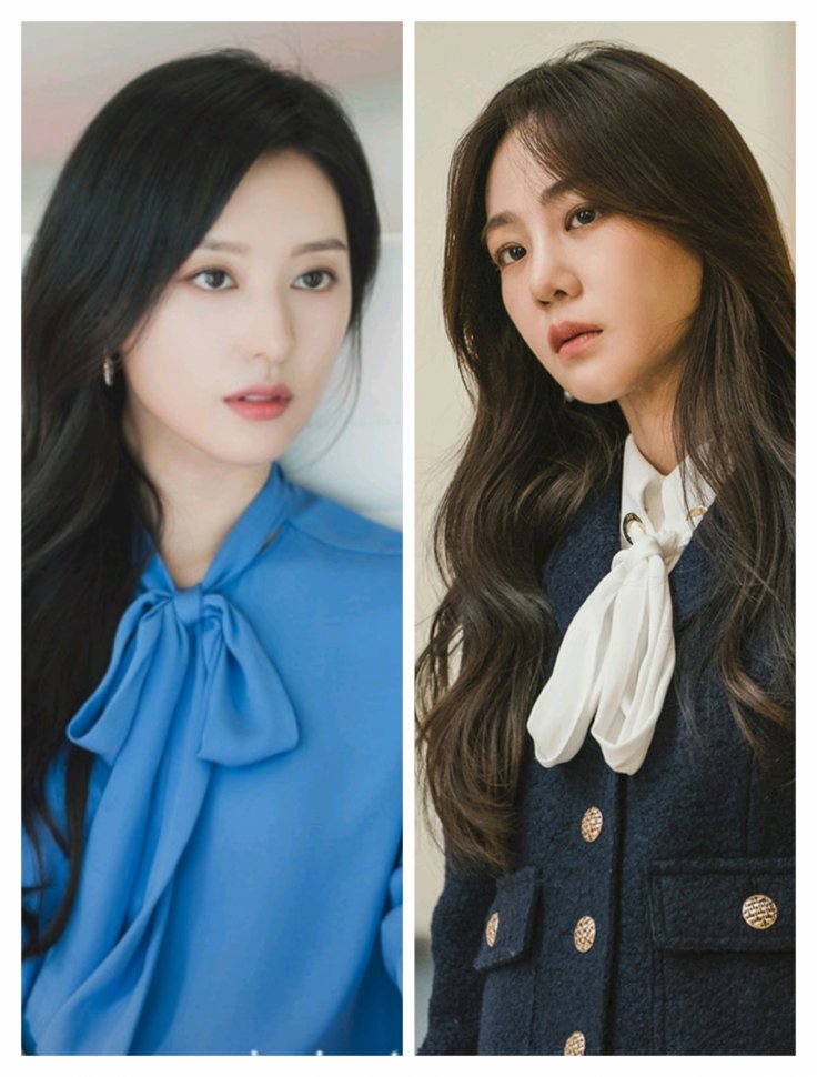 Kim Ji Won and Han Ji Eun