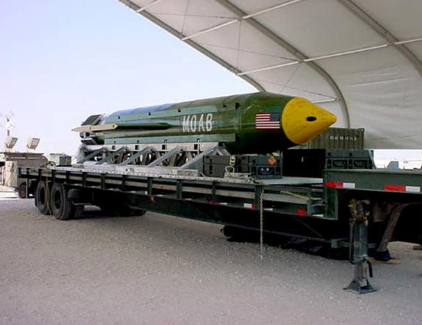 US unleashes 'mother of all bombs' for first time in Afghanistan US unleashes 'mother of all bombs' for first time in Afghanistan