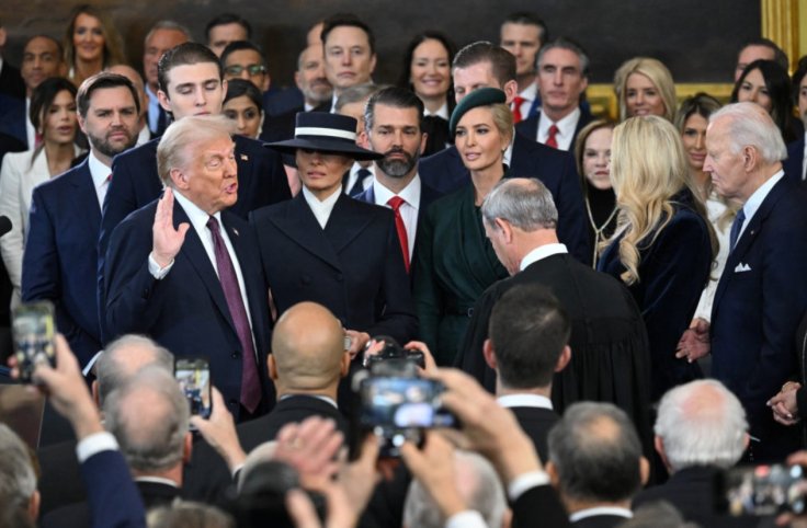 Trump swearing in