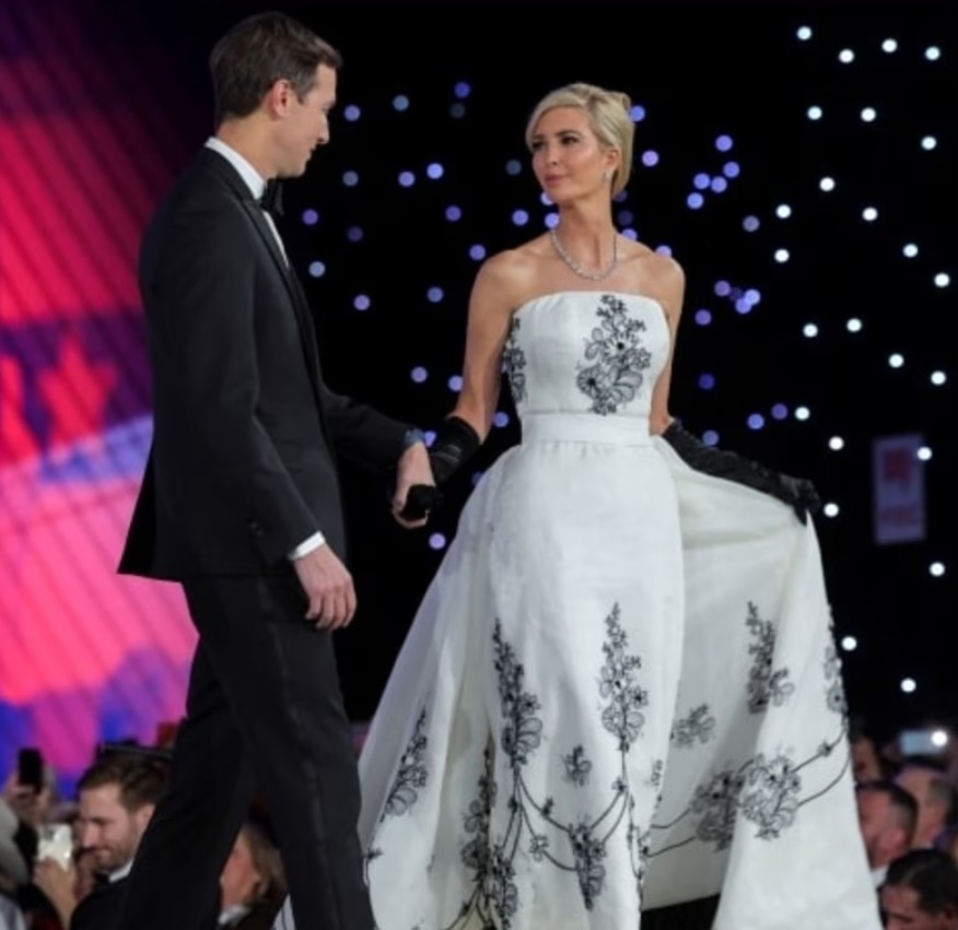 Ivanka Trump Steals the Show as She Dons Givenchy Gown in Custom ...