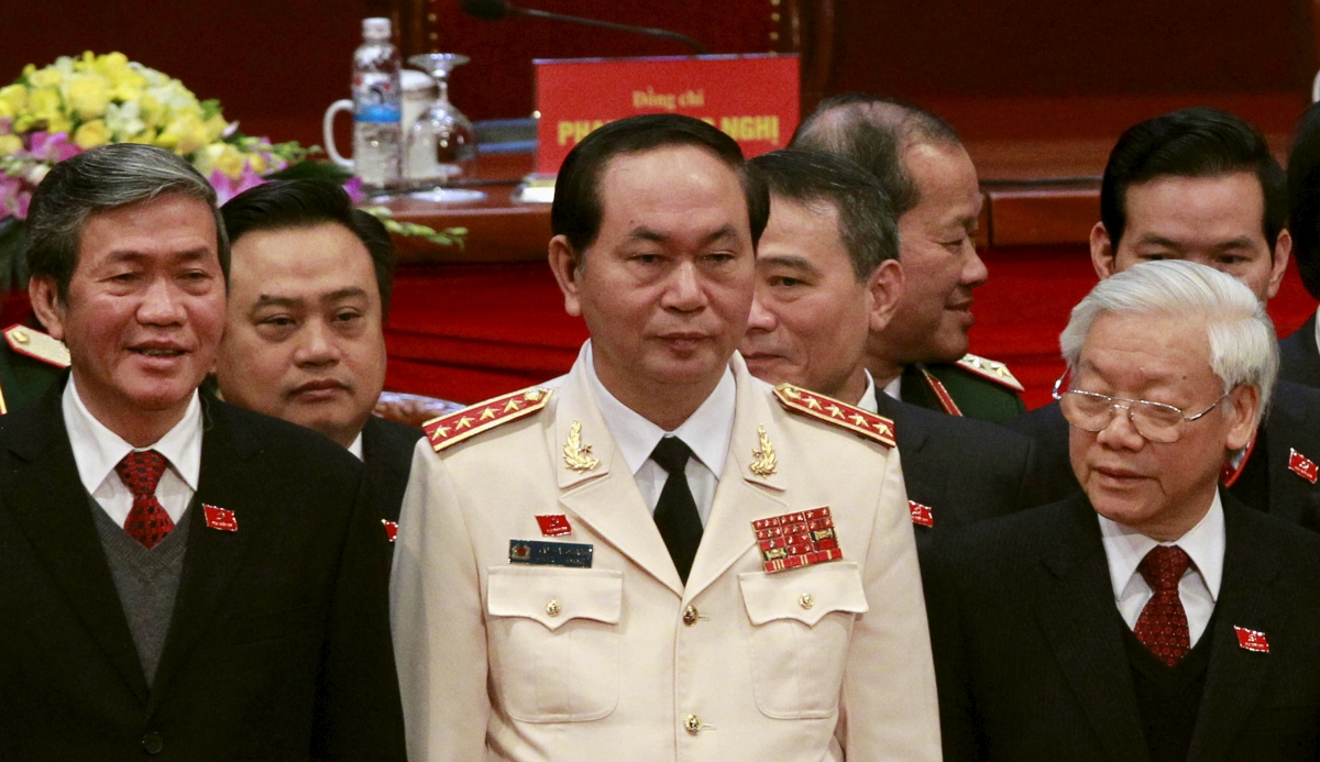 Former security chief Tran Dai Quang sworn in as Vietnam's new president