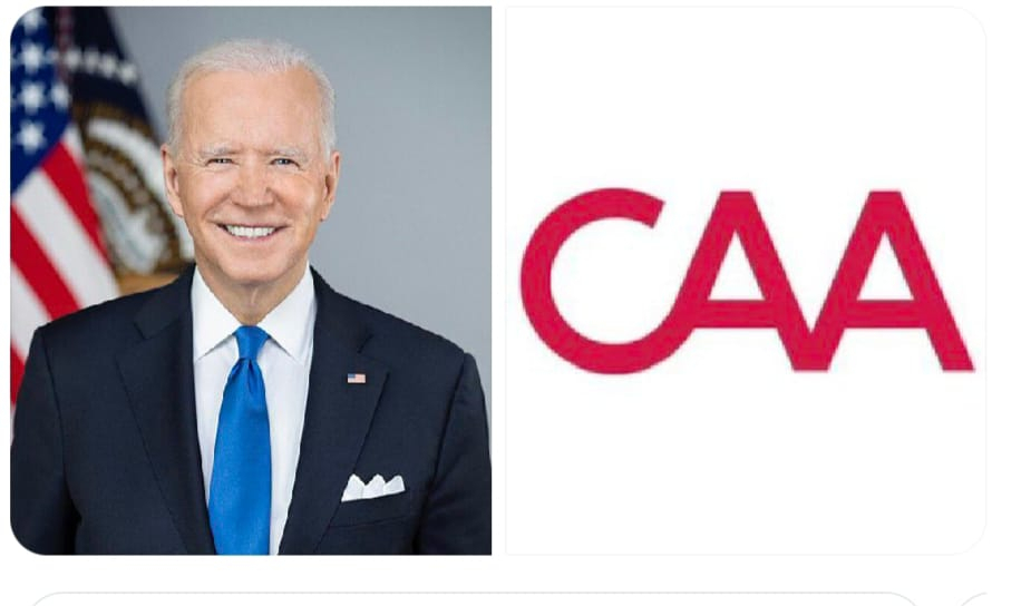 Joe Biden signs CAA