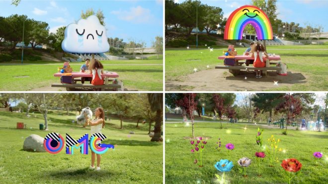 Snapchat 3D lenses