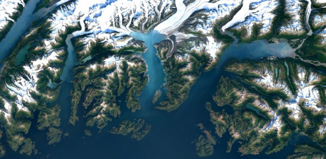 Google satellite imagery