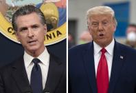 Newsom Vs Trump Newsom Vs Trump