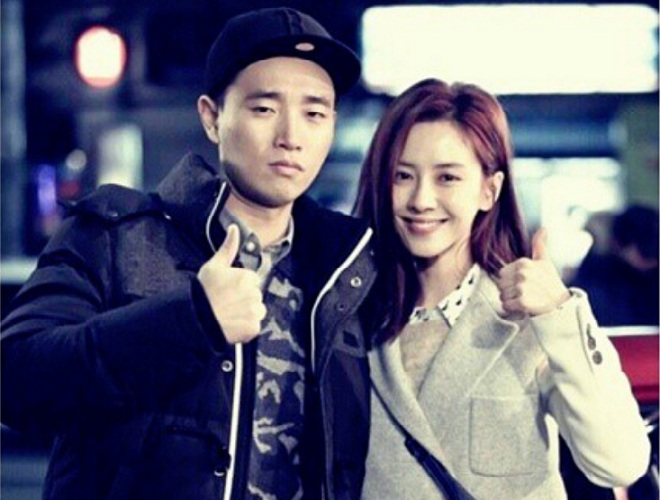 Song Ji Hyo and Gary Kang