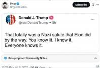 Fake Trump post Fake Trump post