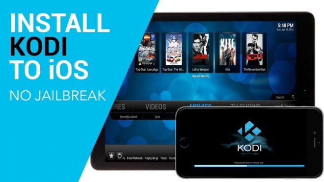 Installing Kodi 18 on iOS without jailbreak