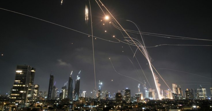 Iranian missiles seen striking IDF headquarters Iranian missiles seen striking IDF headquarters