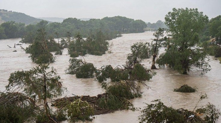 Texas river flood