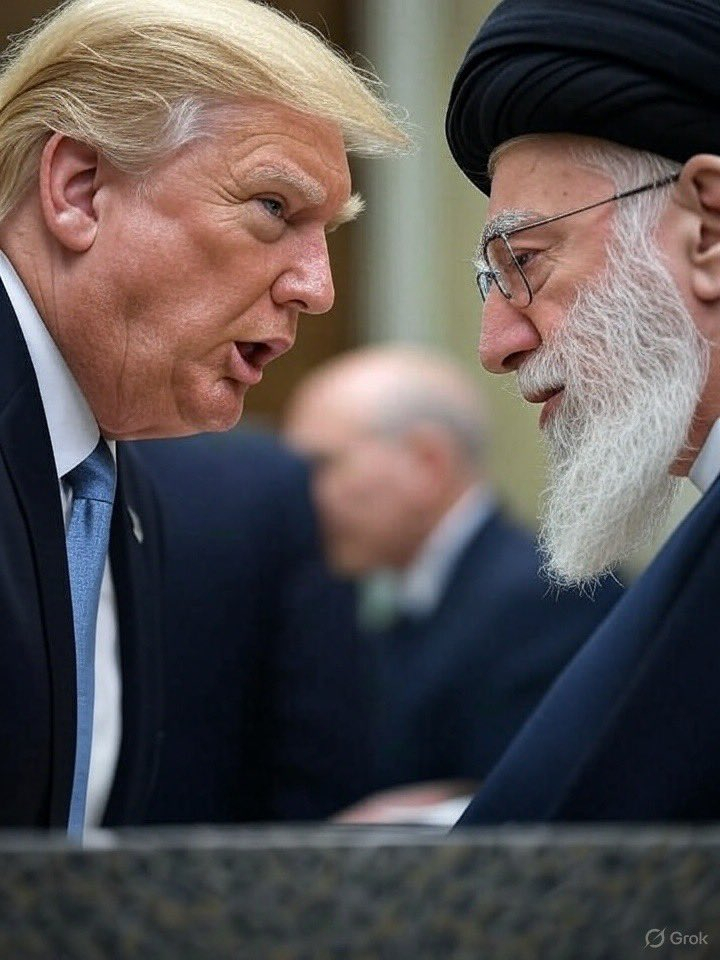 Trump and Khamenei