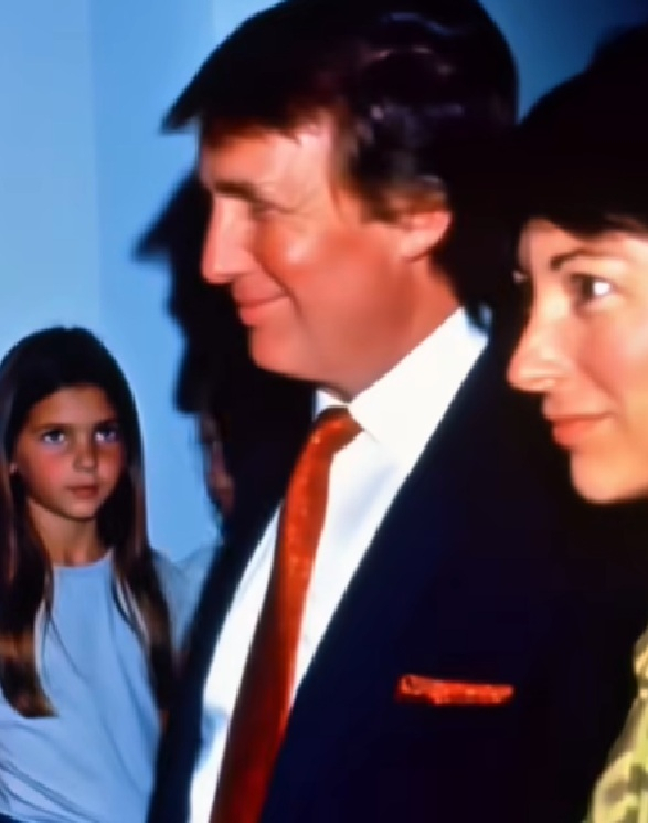 Trump Maxwell fake photo